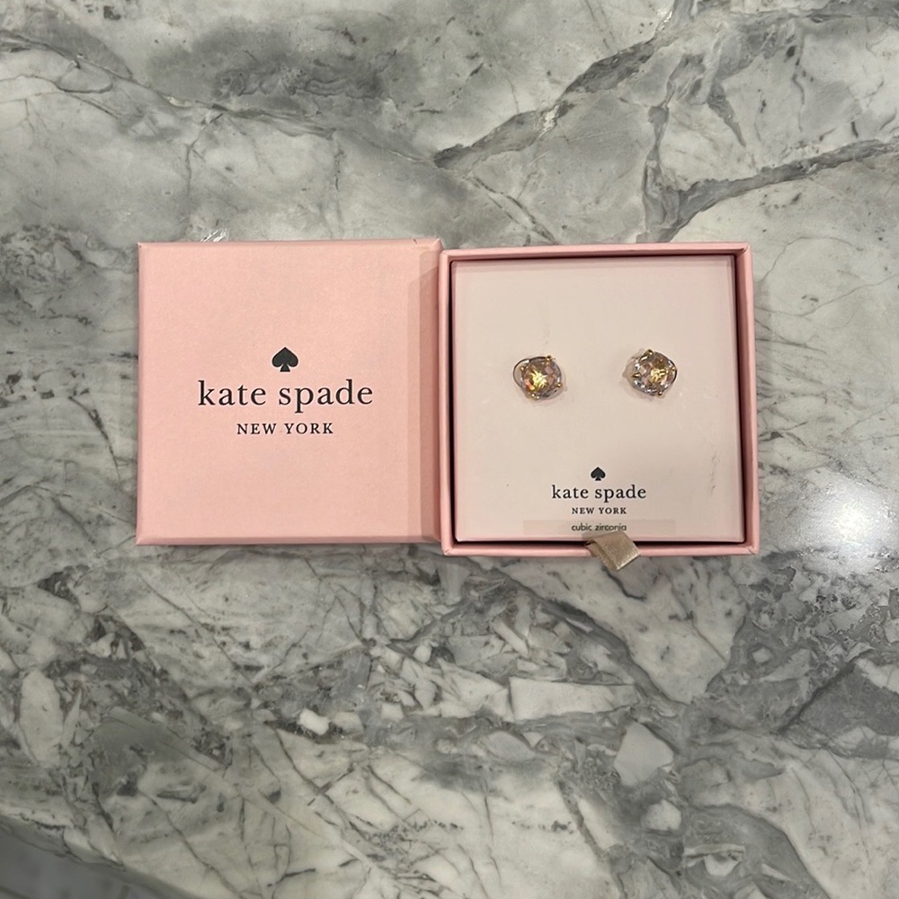 Kate Spade Stud Earrings Cubic Zirconia